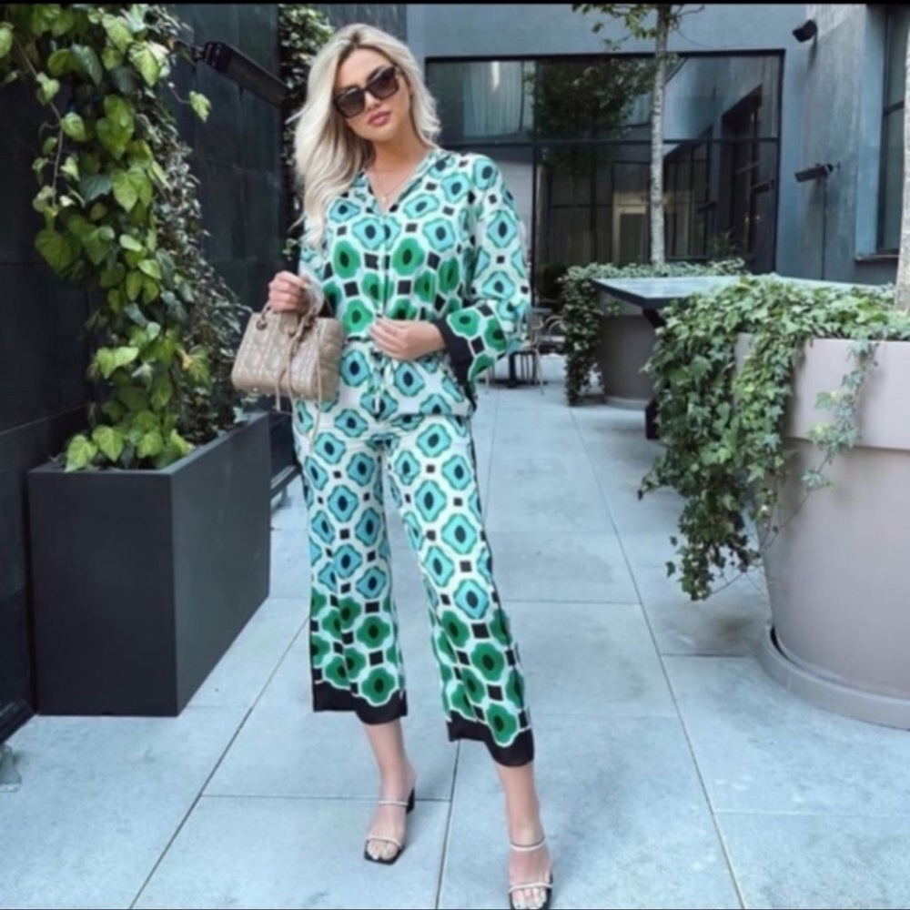Zara geometric set - Picture 2 of 11